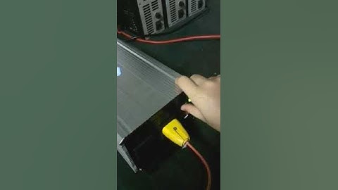 UPS bypass output test