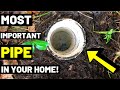 This Pipe Can SAVE YOUR HOUSE FROM SEWAGE FLOODS! (Sewer Clean Out Pipe Explanation)