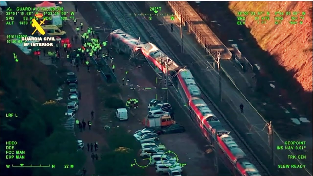 Gravísimo accidente ferroviario en Adamuz (Córdoba)