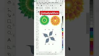 Corel draw design #coreldraw #coreldrawtutorial #computer #studywithcs @studywithcs
