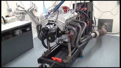 SBC 516HP 383 STROKER ENGINE DYNO RUN FOR JAMES MOORE BY WHITE PERFORMANCE AND MACHINE