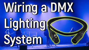 DMX for Dummies - How to wire a DMX lighting system - Part 3