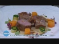Filetto su crema di porcini Filetto su crema di porcini