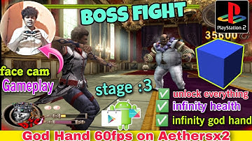🤯God Hand 60fps🤗 Face Cam Gameplay on Android Aethersx2 |#godhandps2 #ps2games #cheats #aethersx2