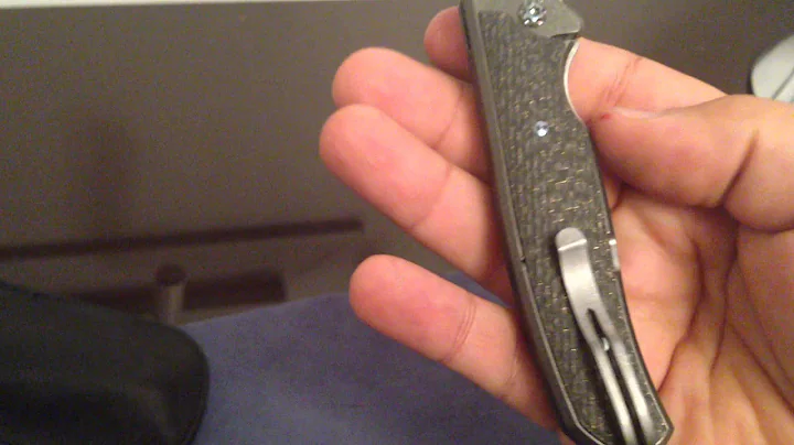 MATT DISKIN  FIRE A MID TECH KNIFE WITH DUAL ACTION!! GREAT FOLDER!!