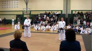 Chon-Ji performed by 2 World Champions - Blackburn vs Gatineau - 2012 ITF Challenge