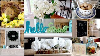 My Spring Home Tour 2018 | Spring and Easter Home Decor