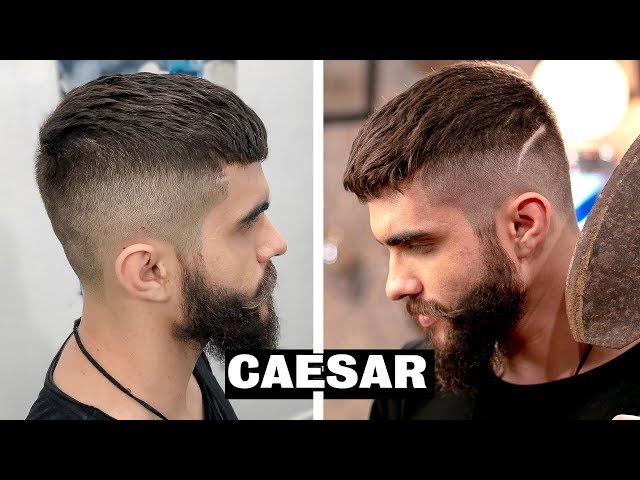 Corte De Cabelo Masculino French Crop Haircut Ou Corte César: Tudo
