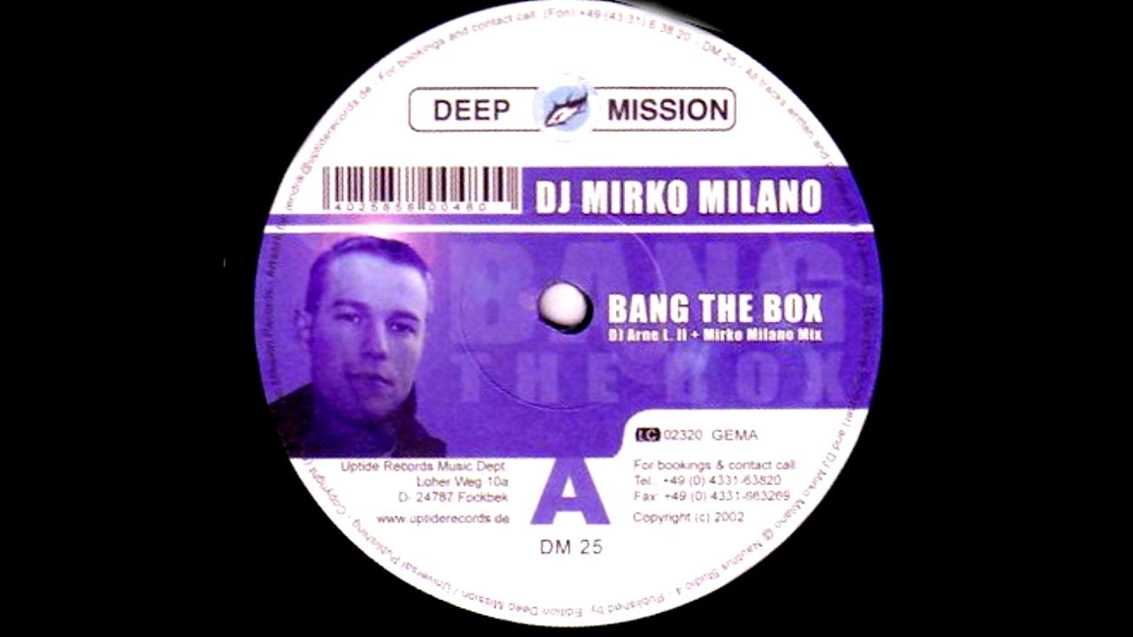 DJ Mirko Milano - Bang The Box (DJ Arne L II + Mirko Milano Dub) [HQ]