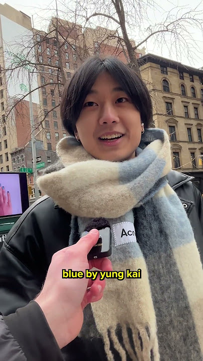 What song are you listening to? (Blue by Yung Kai)