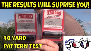 patterning the trulock .555 vs .585 turkey chokes with tss | bco review |
