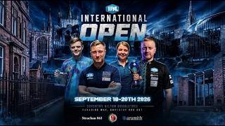 IPA Pool Tour 4 International Open 2026 - Coventry - Main Table - FINAL DAY