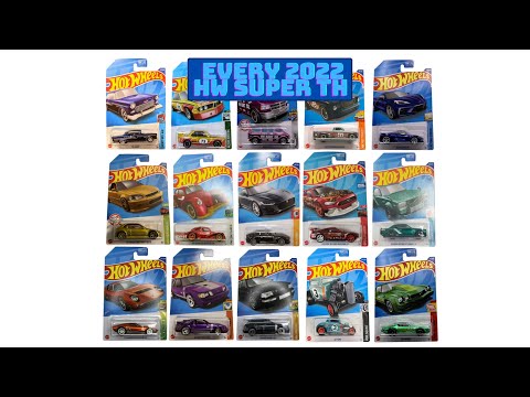 EVERY SINGLE 2022 Hot Wheels SUPER TREASURE HUNT (COMPLETE LIST)