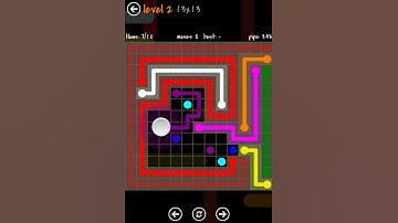 Flow Free 13X13 Jumbo Pack walkthrough level 2