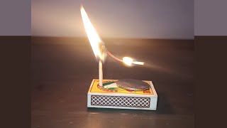 Science Experiment With Matchstick 🔥 ll The Siblings Shorts 🤪