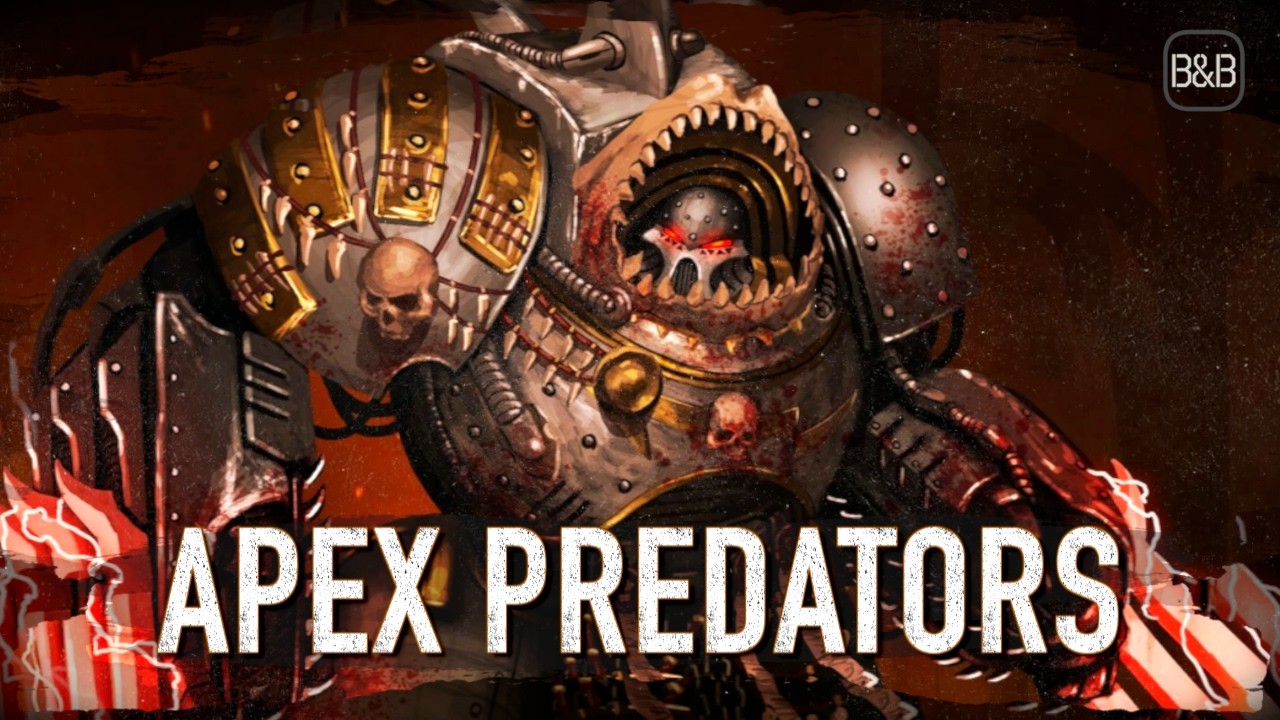Carcharodons: Apex Predators Of The Outer Dark (Human Made) - Warhammer 40k Lore