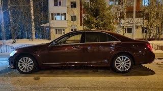 W221. Установил обвес AMG S65 (реплика). Сидит идеально