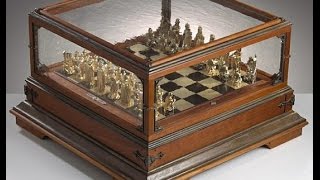 Chess sets for the rich and famous