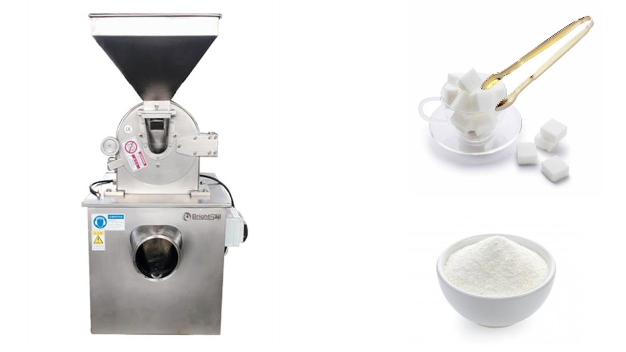 Small white sugar powder grinding machine