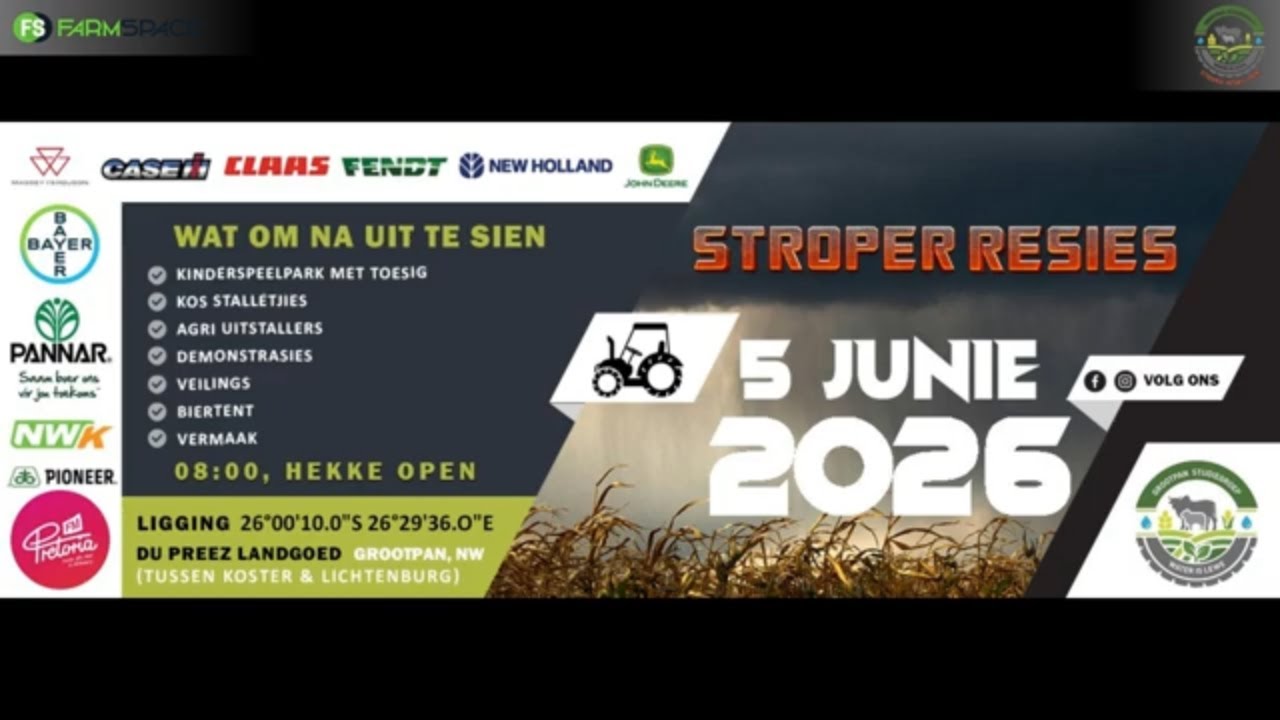 Hoekom moet jy by Stroper Resies, 5 June 2026 wees?