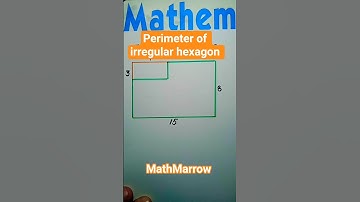 How to find Perimeter of irregular hexagon  @MathMarrow