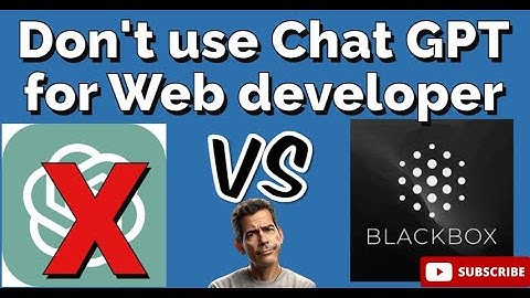 Chat GPT vs Blackbox AI Create Signup page with Chat GPT and Blackbox AI