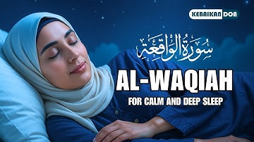 Surah Al Waqiah سورة الواقع | Deep Sleep Lofi Healing Nights | Kebaikan Doa