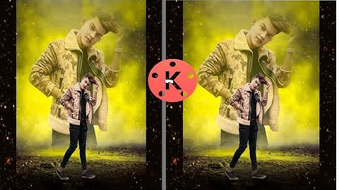 Kinemaster double exposure effect photo editing/Kinemaster photo editing.