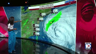 Hurricane Erin is a Category 2