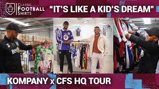 Vincent Kompany Reviews Classic Shirts From His Childhood & Career!
