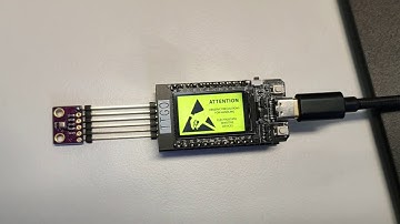 MQTT Sensor with BME280 I2C Sensor for the Arduino IDE - TTGO T-Display