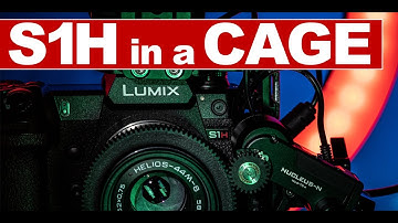 LUMIX S1H — In a CAGE (My SmallRig cage configuration for the S1H)