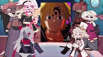 Hazbin Hotel Angels react to Meliodas | Seven deadly sins | Lucifer | Charlie |Gacha life 2