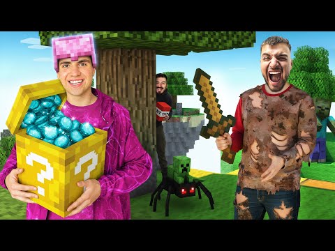 Minecraft Lucky Island - I Argued With Bercea All The Time