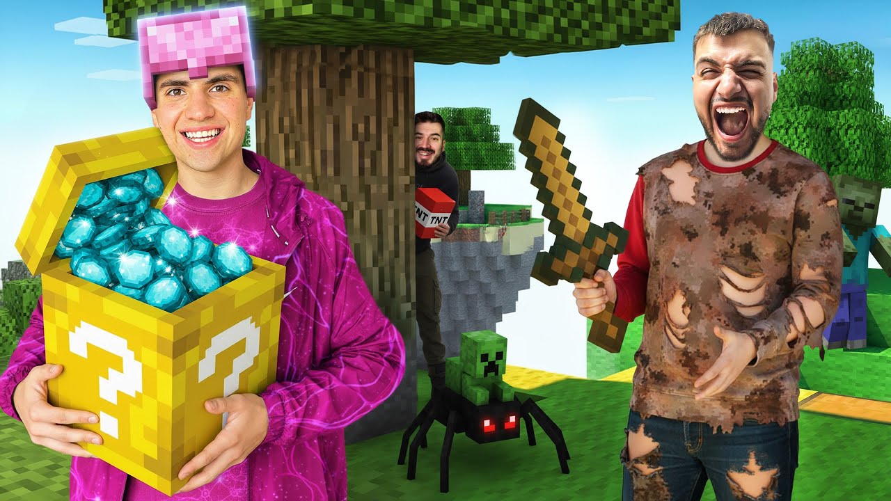 Minecraft Lucky Island - M-am Certat Cu Bercea De Tot