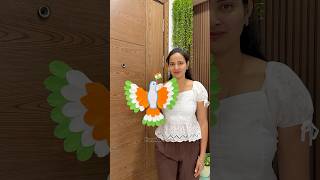 Tricolour Bird Craft 15 August Independence Day Craft for School Kids Easy School Project