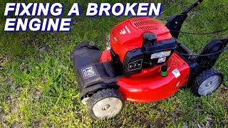 Fixed This Craftsman Mower But You May Not Like How I Did IT