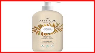 ATTITUDE Hair Shampoo, EWG Verified, Plant- and Mineral-Based Ingredients, Vegan and Cruelty-free