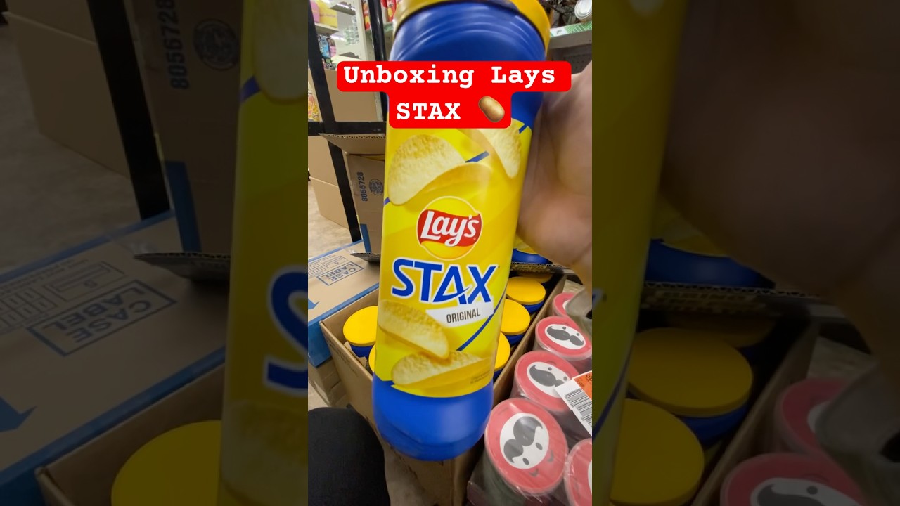 Unboxing Lays STAX 🥔