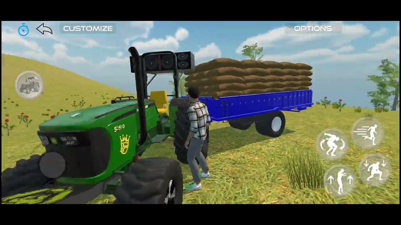 John Deere tractor ki power testing