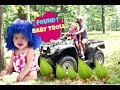 Epic Find! Real Life Baby Troll in the Woods!! Gav and Gia make a HUGE Discovery!