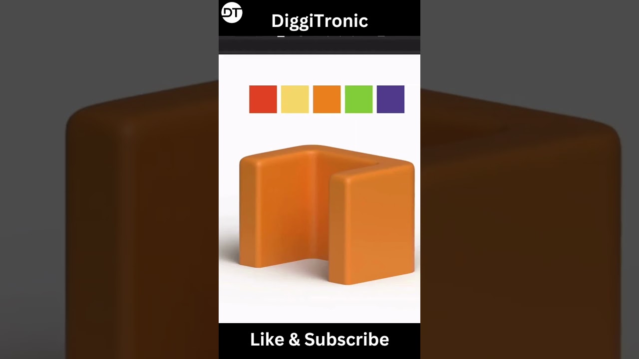 Design a Realistic Sofa in Adobe Illustrator: A Step-by-Step DiggiTronic Tutorial! 🛋️  