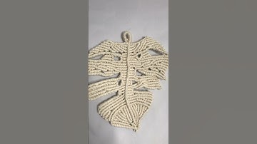 #macrameleaf   #macrametutorials #crochet #macramediy