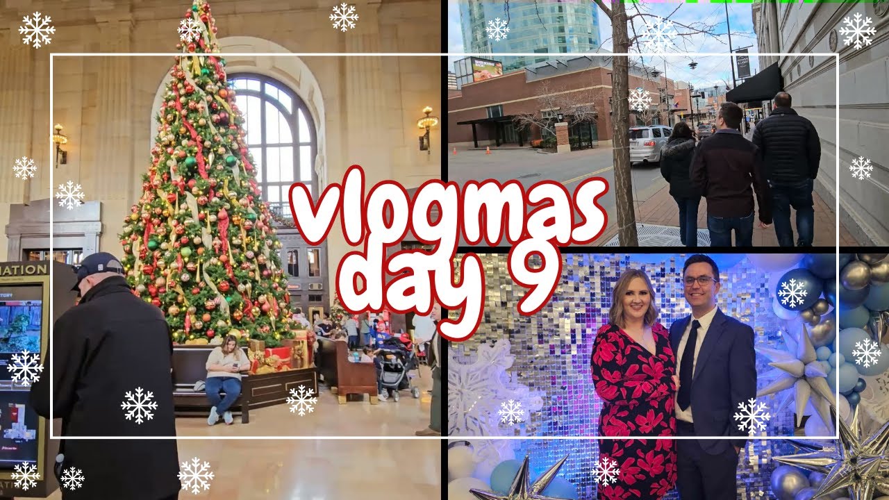 Vlogmas Day 9 Christmas In Kansas City Union Station & Crown Center