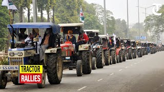 Farmers hold tractor rallies across Punjab to highlight agitation cause