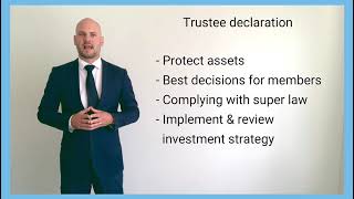 SMSF   Trustee Declaration