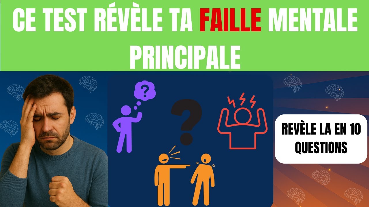 Ce test révèle ta faille mentale principale (et comment elle ruine tes décisions)