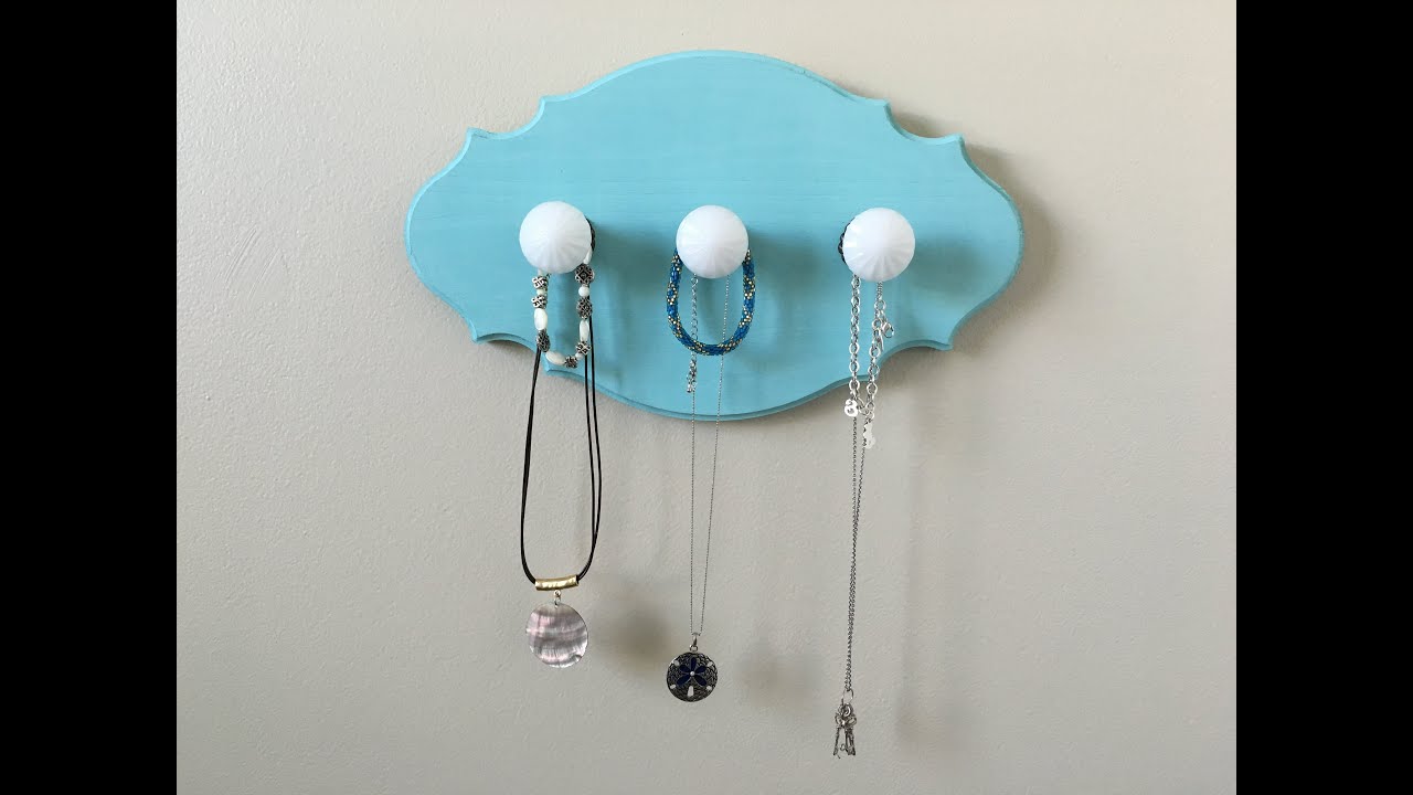 DIY Jewelry Organizer YouTube