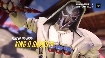 Overwatch: Reaper Solo Team Kill