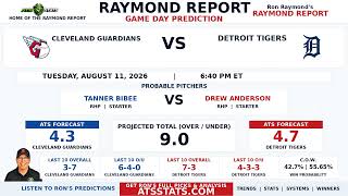 Cleveland Guardians vs Detroit Tigers Prediction | Raymond Report | August 11, 2026